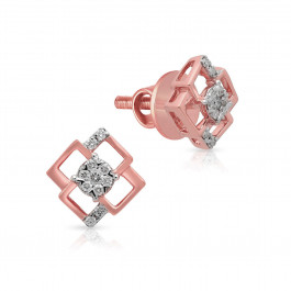 Pearl Drop Diamond Earrings